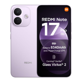 Xiaomi REDMI Note 17 Pro 5G, Smartphone 8+512 Go, Violet, Batterie 8340 mAh | Photo 50 MP avec OIS, HyperCharge 67 W, Snapdragon