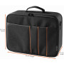 celexon Economy Grand Sac pour projecteur | 40,5x29x15/43x32,5x17cm | Noir | Cadre rigide déperlant et lavable en polyester 100%