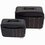 celexon Economy Grand Sac pour projecteur | 40,5x29x15/43x32,5x17cm | Noir | Cadre rigide déperlant et lavable en polyester 100%