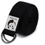 Slim Panda Sangle Yoga 180/250 cm pour Meilleurs Étirements, Ceinture Yoga avec Fermeture en Métal pour Les Yogis Débutants et C
