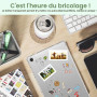 TiMOVO Coque Transparent pour Samsung Galaxy Tab A11+/A11 Plus 11 Pouces | Compatible avec les modèles SM-X230/X236/X238, Protec