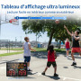 LUCKY TIME Tableau de Score électronique pour Basketball avec Buzzer | Portable, Écran LED haute luminosité, alimenté par piles,