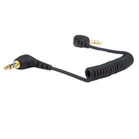 RØDE SC2 Câble de patch TRS de 3,5 mm | Noir) — pour appareil photo/enregistreur audio entrées micro — pas pour les téléphones m