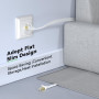 BUSOHE Câble Ethernet Cat 8 10M, Réseau RJ45 Haute Vitesse 40Gbps 2000MHz | Gigabit Plat LAN Cordon de Brassage Internet Compati