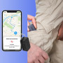 Invoxia Mini Tracker GPS Traceur Compact Connecté | Étanche et léger, alertes antivol temps réel, autonomie 3 mois, abonnement 3