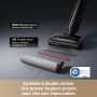 dreame T12 Pro-A Aspirateur Laveur, Ultra-Fin de 9,85 cm,Aspiration 25000Pa | autolavage du rouleau à 95 °C, séchage à l'air cha