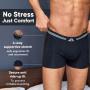 FM London Lot de 5 Boxers Bambou Homme Ultra Doux