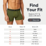 FM London Lot de 5 Boxers Bambou Homme Ultra Doux