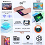 DMOAO Tablette Android avec 5G Wi-FI 6, 18Go RAM + 128Go ROM(1 to Extensible), Tablette Tactile 10 Pouces avec Widevine L1, Blue
