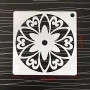 Yulakes Mandala Dotting Lot de 48 pochoirs réutilisables pour peinture sur bois, rochers et murs, 10 x 10 cm