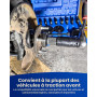 ATPEAM Kit Extracteur de Roulement 24 Pièces, Coffret d’Extracteur de Roulement Universel pour Démontage et Montage des Roulemen