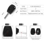 Coque Clé 2 Boutons Boîtier Compatible avec Clio 3 Kangoo 2, VA2 Lame | Coque de Clef Plip Voiture Utilitaire Télécommande Compa