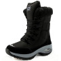 GURGER Bottes Hiver Femme Fourrées Bottes de Neige Imperméable