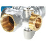 Caleffi 526152 Unité de Sécurité Chaudière et Batterie avec Vanne d'arrêt et Distributeur Réglable, 10 kW, 3/4"