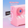 Appareil Photo Enfant Instantané Rose: HODDRCCN 1080P Appareil Photo Instantané - Carte 32GB - Jouet Cadeau pour Filles Garçons