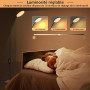 Mojimdo Lampadaire, [3 couleurs & 10 luminosités] Liseuse LED fine sur pied, Lampadaire flexible réglable par variateur pour cha