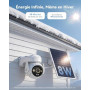 Imou 4K Caméra Surveillance WiFi Exterieure sans Fil Solaire 4G + Carte SIM | AOV 24/7 Enregistrement, WiFi 6(2,4/5GHz),15000mAh