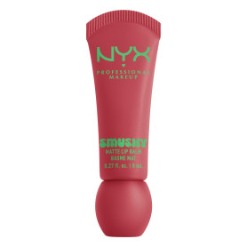 NYX Professional Makeup Smushy Baume Lèvres Mat Floutant Snuggle Szn | Poudre riz mochi céramides, Pigmentation modulable, Appli