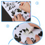 Pochoirs en plastique réutilisables pour dessin, peinture, fleurs, plantes, journal intime (type B)