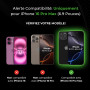 Deppa | Lot de 2 | Verre Trempé pour iPhone 16 Pro Max (6.9") | Installation Facile, Anti-Poussière, Anti-Bulles, Anti-Choc, Cou