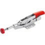 Bessey STC-IHH25 STC-IHH Pince à bascule plaque de base horizontale, argent/Rouge, 35mm