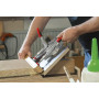 Bessey STC-IHH25 STC-IHH Pince à bascule plaque de base horizontale, argent/Rouge, 35mm