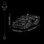LEGO Technic Voiture Ford Mustang GT à Personnaliser 42236 | Voiture jouet pour garçon dès 10 ans, maquette, moteur V8, directio