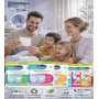 Dr. Beckmann - Lessive en Feuilles Prédosées - L'Eclatante - 50 Lavages (Lot de 4)