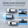 WOLFANG 2.5K Dashcam Voiture Avant Arrière, 1440P+1080P FHD Camera Embarquée Voiture, IPS 3" Camera Voiture Grand Angle de 170°+