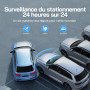 WOLFANG 2.5K Dashcam Voiture Avant Arrière, 1440P+1080P FHD Camera Embarquée Voiture, IPS 3" Camera Voiture Grand Angle de 170°+