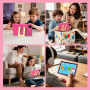 ALLDOCUBE Tablette Enfants 10 Pouces,Android 16,12Go+64Go,6000mAh,Rose | Contrôle Parental,YouTube Kids,Kids Space,Widevine L1,G