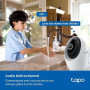 Tapo 4K Camera Interieur WiFi 360° Reconnaissance IA Faciale Intégrée,C260 | Mode confidentialité physique,Zoom 18x,Suivi de mou