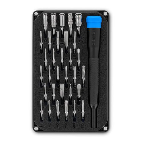 Kit de tournevis iFixit Moray | 32 embouts de précision pour la réparation de smartphones, consoles de jeux et petits appareils