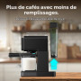 Cecotec Cafetières Express Semi-automatiques Power Espresso Touch ColdBrew Latte. 1350W, 20 Bars, Froid, Tiède ou Chaud, Écran T