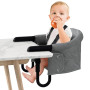 Herrselsam Siège de table pour bébé de 6 à 36 mois, Chaise Haute pour Bébé, Siège de Table Portable rehausseur de Chaise enfants