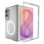 Miimall Coque Transparente pour Samsung Galaxy Z Fold 8, Légère et Fine | [sans Verre][Compatible avec Mag-Safe][Cache-Charnière