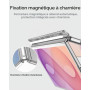 Miimall Coque Transparente pour Samsung Galaxy Z Fold 8, Légère et Fine | [sans Verre][Compatible avec Mag-Safe][Cache-Charnière