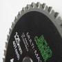 Lame de scie 125 mm en carbure pour meuleuse d'angle, alésage 22,2 mm, 40 dents
