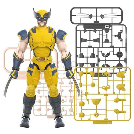 BLOKEES - Marvel Studio's Deadpool & Wolverine - Champion Class - CC05 - Kit modèle Wolverine - Montage requis - Aucun Outil - P