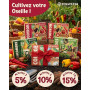 ZenGreens® Kit de Graines de Poivron bio - 6 variétés anciennes - Semences | de doux à relevé, croquant & aromatique, idée cadea