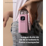 MelodySusie Clip-On SC300F Ponceuse pour Ongles sans fil pour Débutants | 30000 tr/min, Rechargeable, LCD écran, Vitesse Réglabl