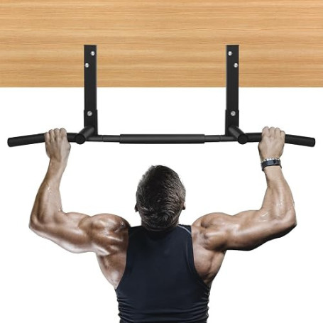 Barres de traction, montage mural, pour salle de gym à domicile, support d'entraînement multifonction en acier inoxydable