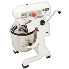 Batteur Mélangeur Planétaire Batteur Pétrin Professionnel de 10L 550W 3 Accessoires Pâtisserie