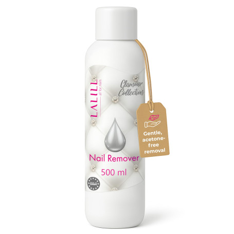 LALILL Dissolvant pour vernis à ongles 500 ml - Dissolvant sans acétone - Retrait de vernis à ongles - Retrait rapide et facile 