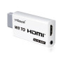 Mcbazel Adaptateur Wii HDMI, Adaptateur Wii vers HDMI Convertisseur Vidéo Full HD 1080P avec Sortie Audio 3,5 mm, Compatible Wii