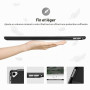 ProCase Étui pour iPad Pro 12.9 Pouces 2017/2015 (A1584 A1652 A1670 A1671 A1821), Étui Housse de Protection Anti-Chute, Rabat Ma