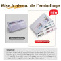 Peinture Aquarelle Opaque - Set de 24 Aquarelles Semi-humides avec Palette de Mélange | Faible Saturation, Couleurs Mates et Hau