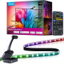 Govee Rétroéclairage TV LED 3 RGBWIC avec Double Caméra, Ruban LED TV 5m | 4MP Double Caméra, LED TV Backlight Synchronisation I