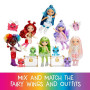 RAINBOW HIGH Littles Rainbow Fantasy Fairies & Pet - Emerald, Vert - Petite Poupée de 14cm & Dragon Fantasy avec Ailes de Fées I