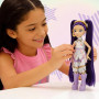 K-POP IDOL Poupée Mina Fashion Dolls Style K-Pop Starlight, Cheveux Violets avec couettes. 3 Accessoires pour créer des Tenues.